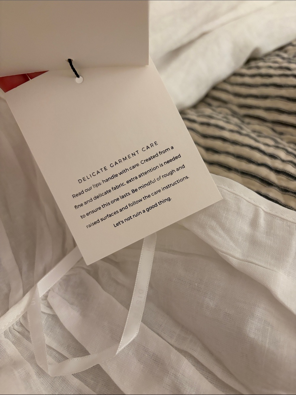 DISSH Flynn White Linen Blend Midi Dress - Picture 8 of 9